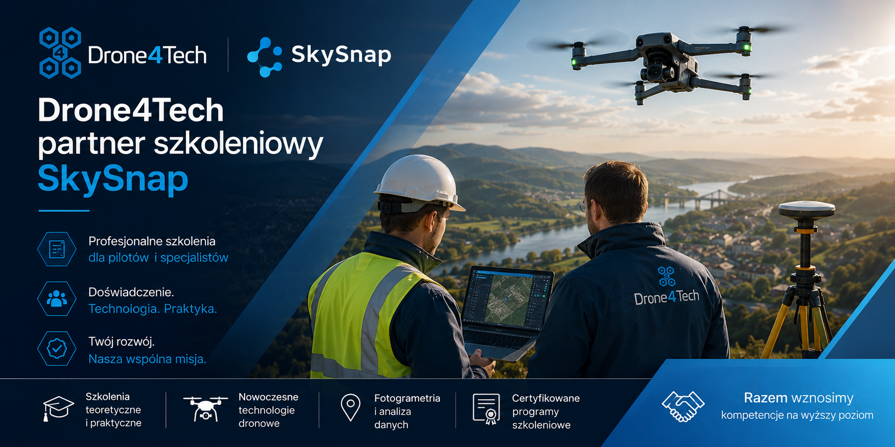 Partnerstwo DRONE4TECH i SkySnap