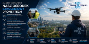 wybrać nasz ośrodek szkoleniowy Drone4Tech