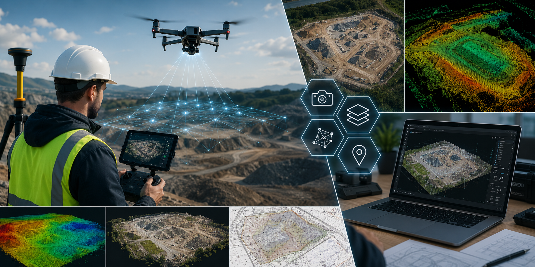 Kurs fotogrametria dronem – szkolenie dla geodetów i pilotów BSP
