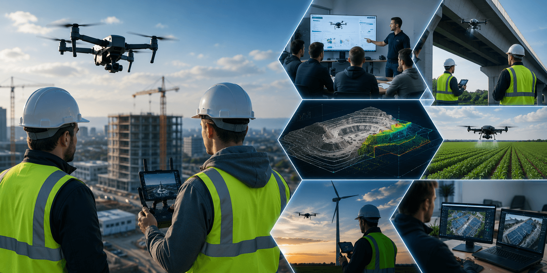 Szkolenia dronowe dla firm – kursy operatorów dronów