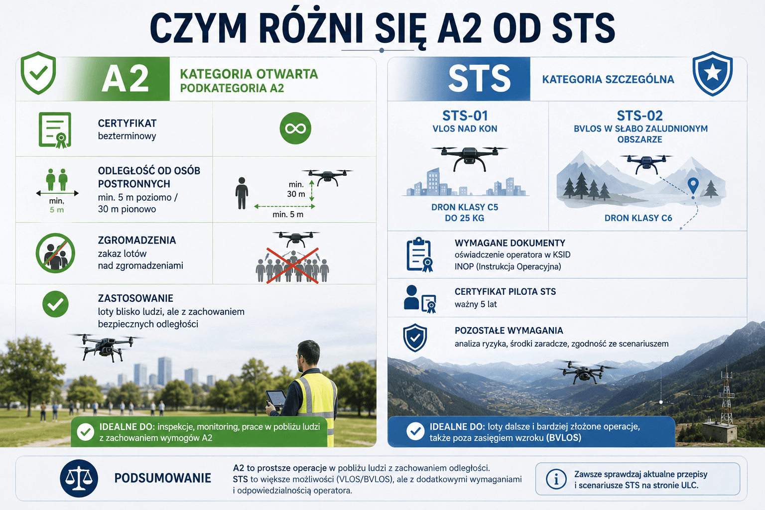 Czym różni się Szkolenia A2 od Szkolenia STS