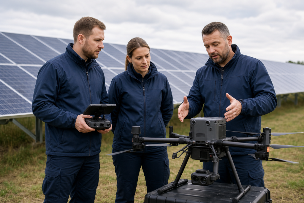 Dron w firmie – szkolenia pracowników i ROI