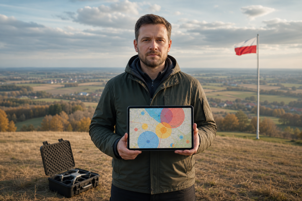 Mapa stref dla dronów – przewodnik pilota