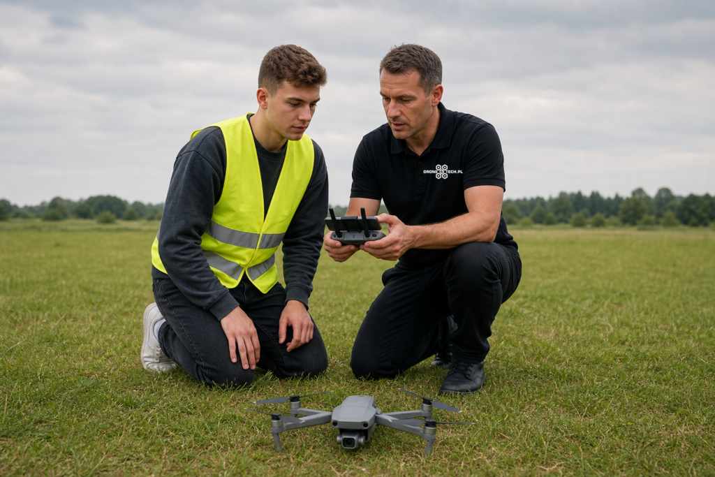 Pierwsze kroki pilota drona – przewodnik DRONE4TECH