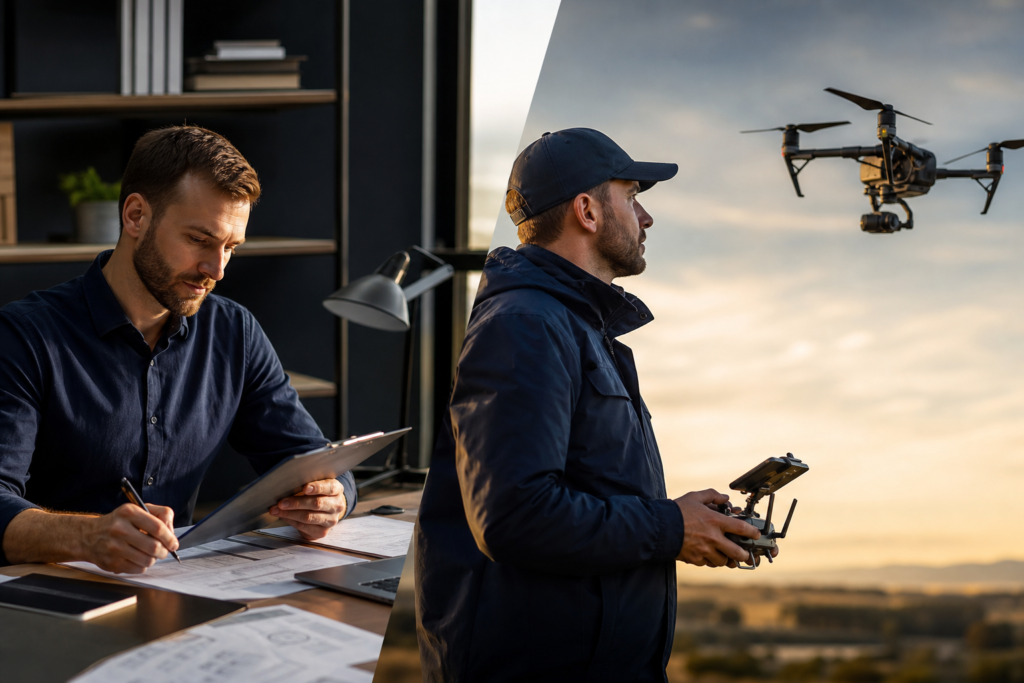 Obowiązki operatora i pilota BSP – szkolenie DRONE4TECH