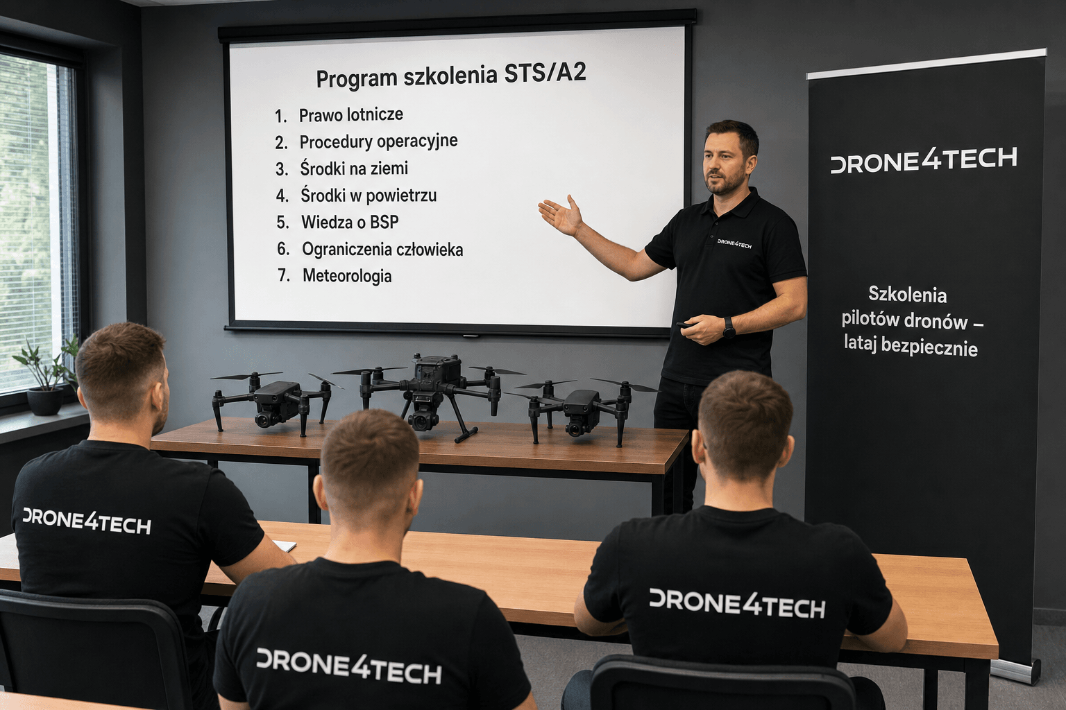 Ośrodek szkoleniowy DRONE4TECH – program UAVO zgodny z ULC