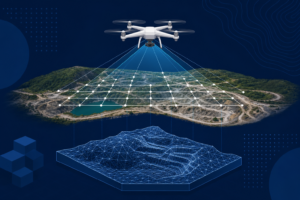 Fotogrametria dronem – model 3D z lotu