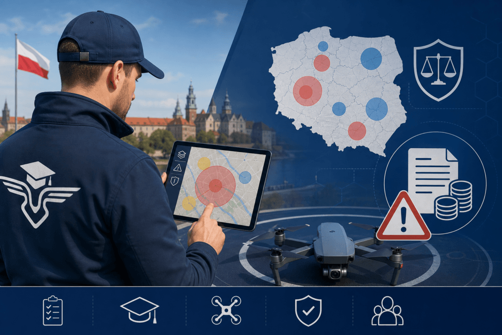 Przepisy lotów dronem 2026 – strefy ULC i kategorie operacji