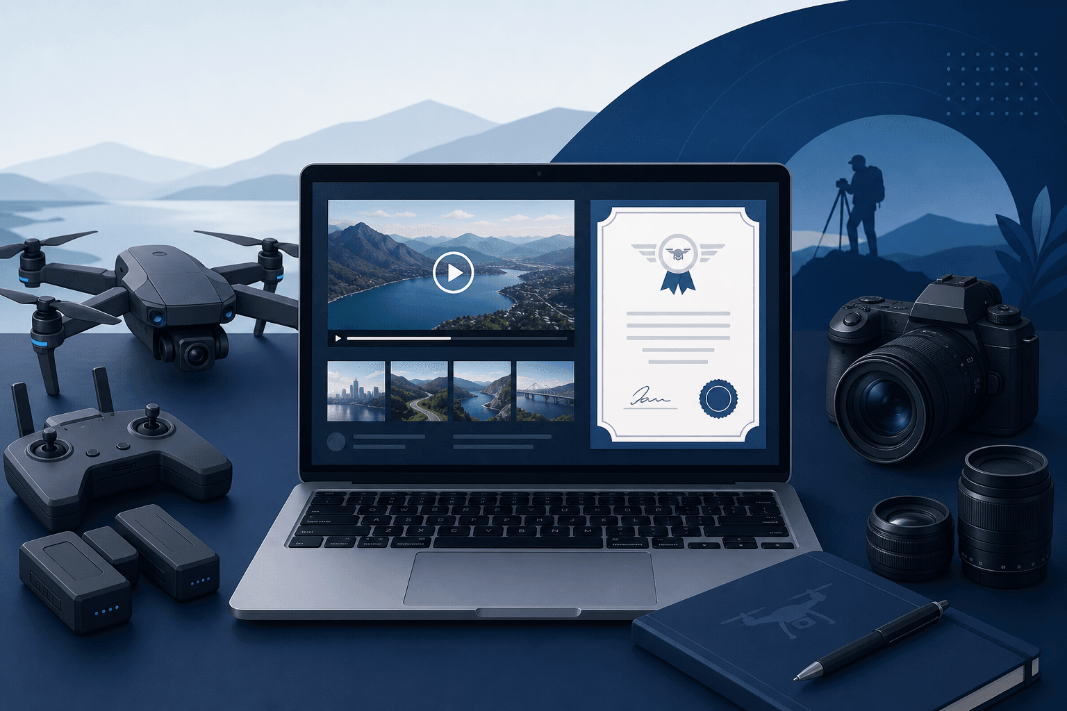 Portfolio pilota drona – pierwsze zlecenia