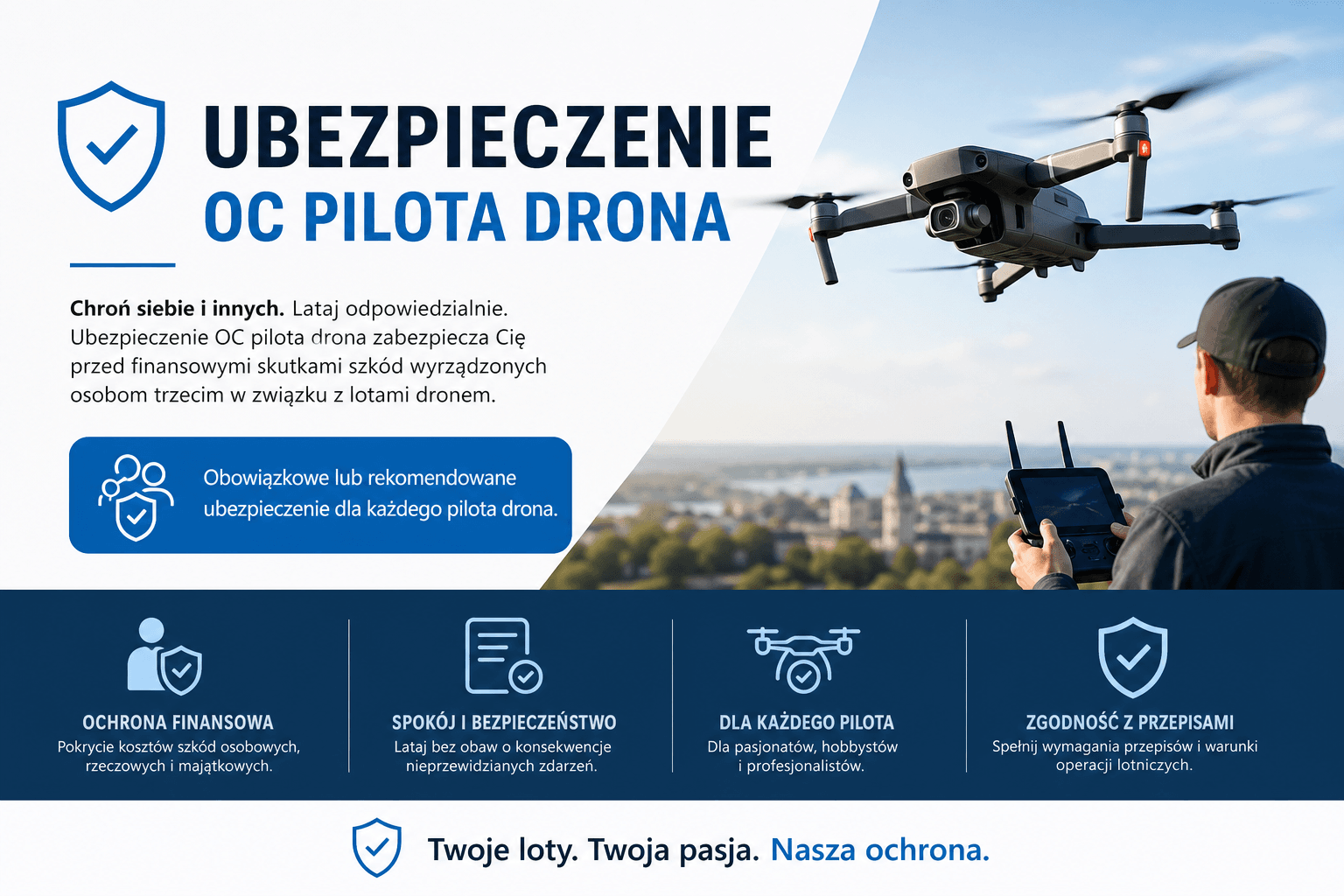 Ubezpieczenie OC operatora BSP – zakres polisy (infografika)