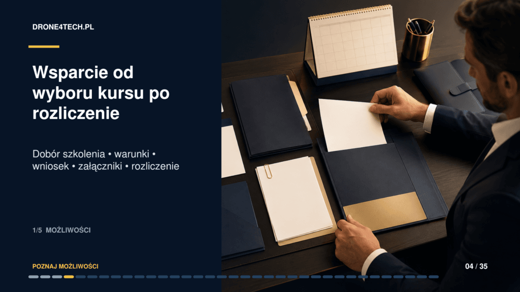 Wsparcie od wyboru kursu po rozliczenie wniosku KFS