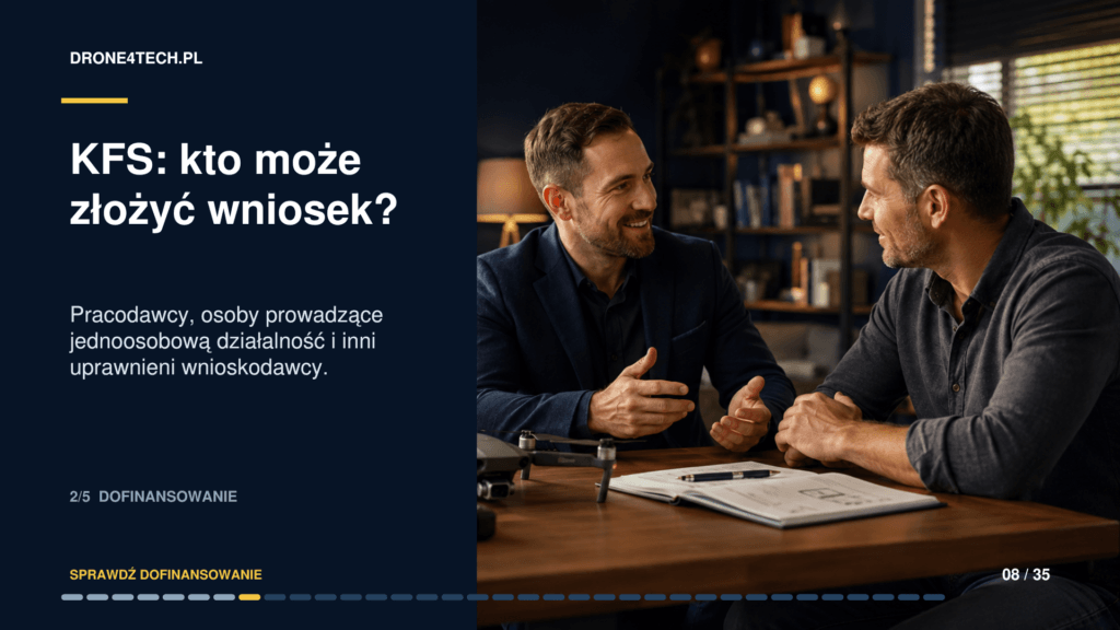 KFS 2026 – kto może złożyć wniosek o dofinansowanie