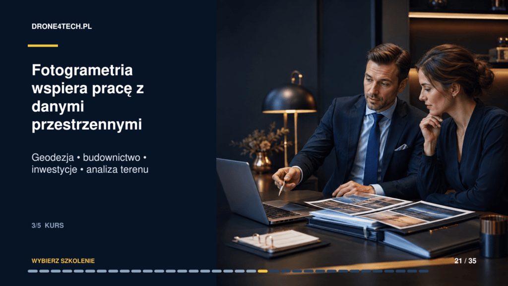 Fotogrametria wspiera pracę z danymi przestrzennymi