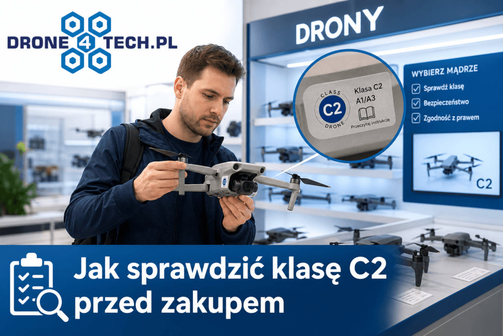 Jak rozpoznać drona klasy C2 przed zakupem