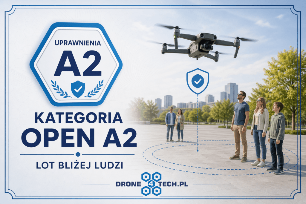 Kategoria OPEN A2 a loty bliżej ludzi – wymagane uprawnienia