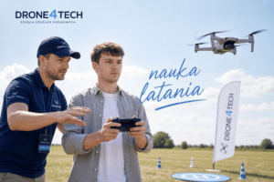 Nauka latania dronem z instruktorem – szkolenie praktyczne