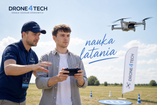 Nauka latania dronem z instruktorem – szkolenie praktyczne