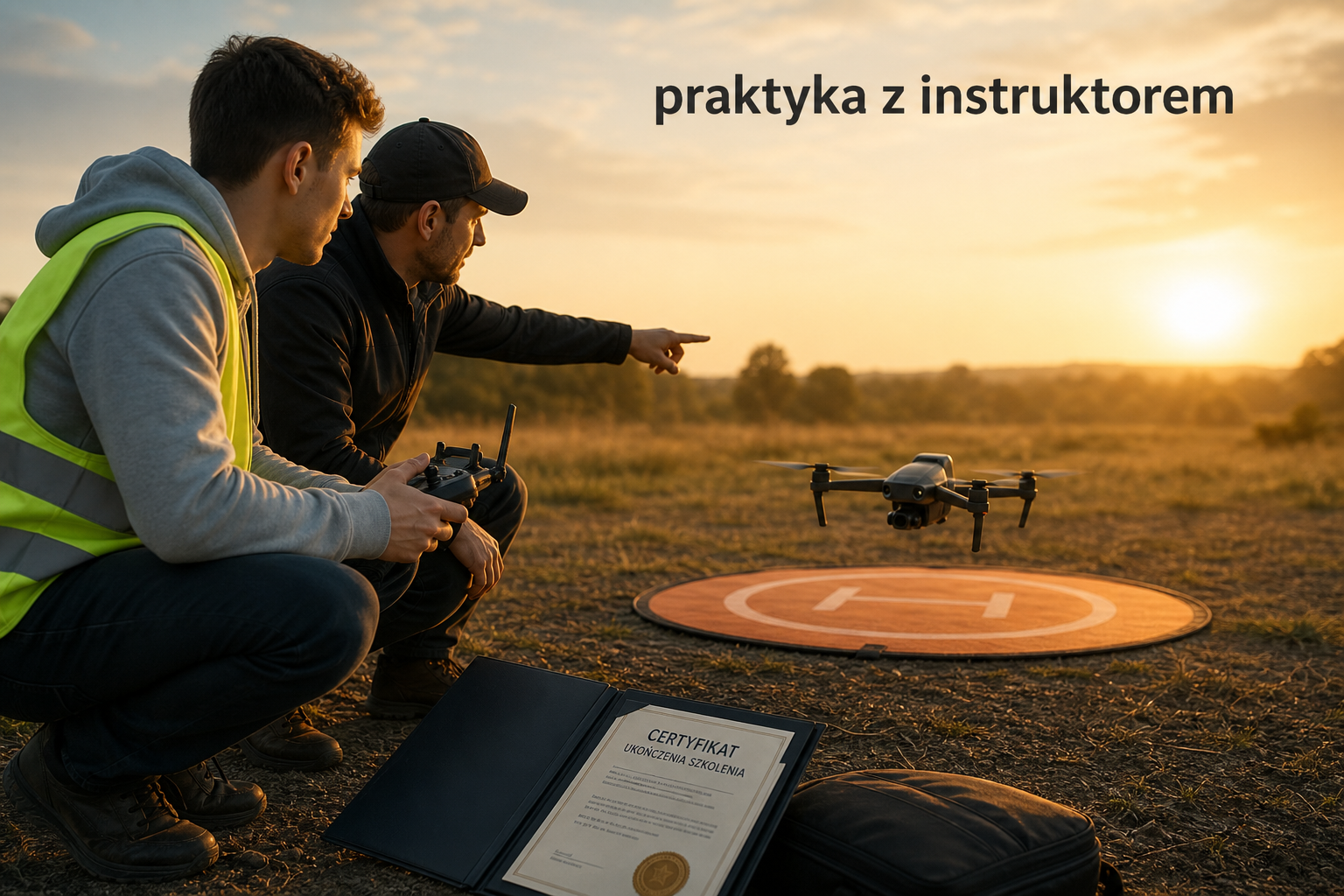 Praktyka z instruktorem – loty szkoleniowe BSP