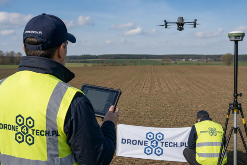 Misja fotogrametryczna dronem nad działką – DRONE4TECH