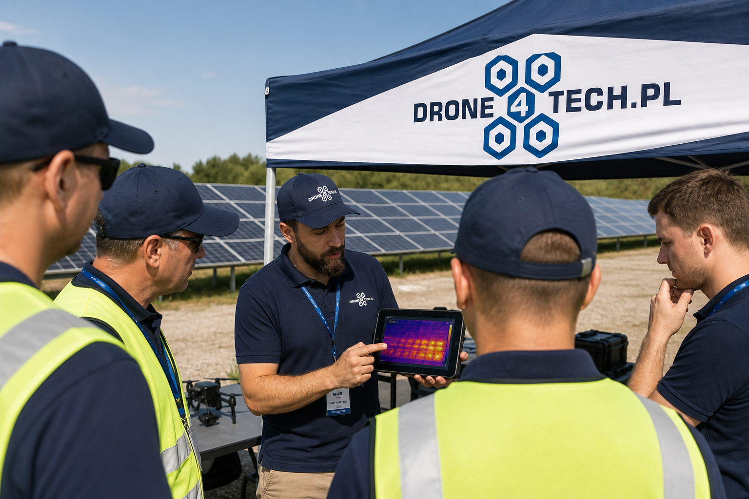 Szkolenie termowizji dronem w DRONE4TECH