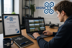 Budowa portfolio misji po szkoleniu STS DRONE4TECH