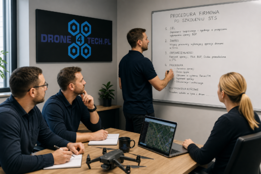 Procedura firmowa po szkoleniu STS — DRONE4TECH