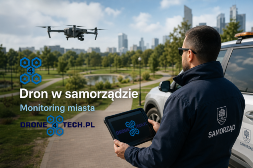 Dron w samorządzie – monitoring miasta DRONE4TECH
