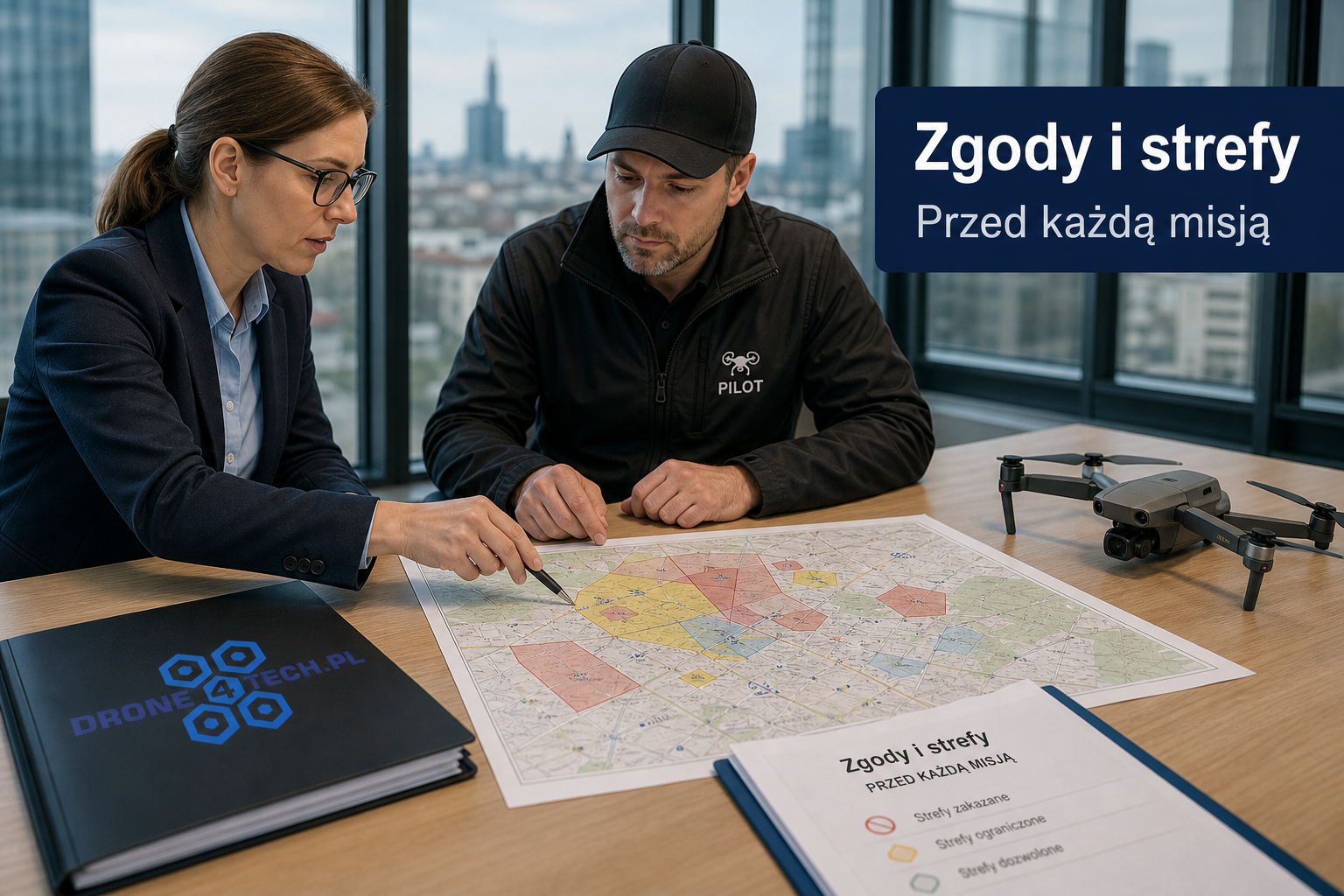 Zgody i strefy przed każdą misją komunalną