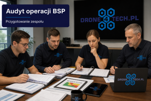 Audyt operacji BSP – przygotowanie zespołu DRONE4TECH