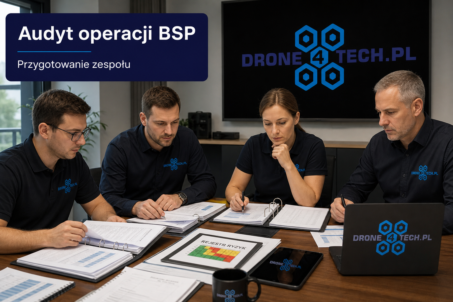Audyt operacji BSP – przygotowanie zespołu DRONE4TECH