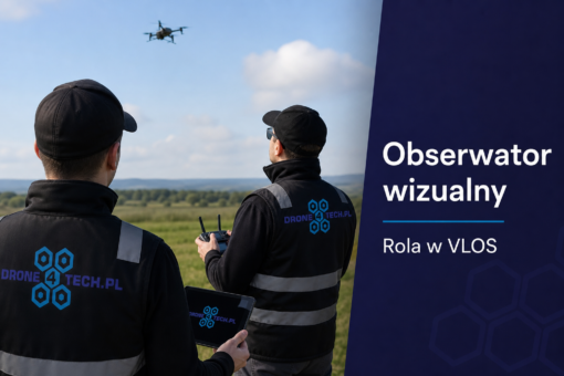 Obserwator wizualny – rola w VLOS podczas lotu szkoleniowego