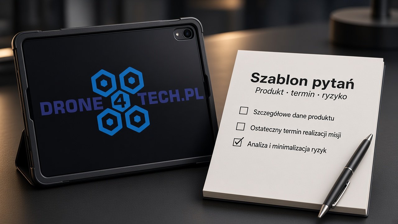 Szablon pytań – produkt, termin, ryzyko