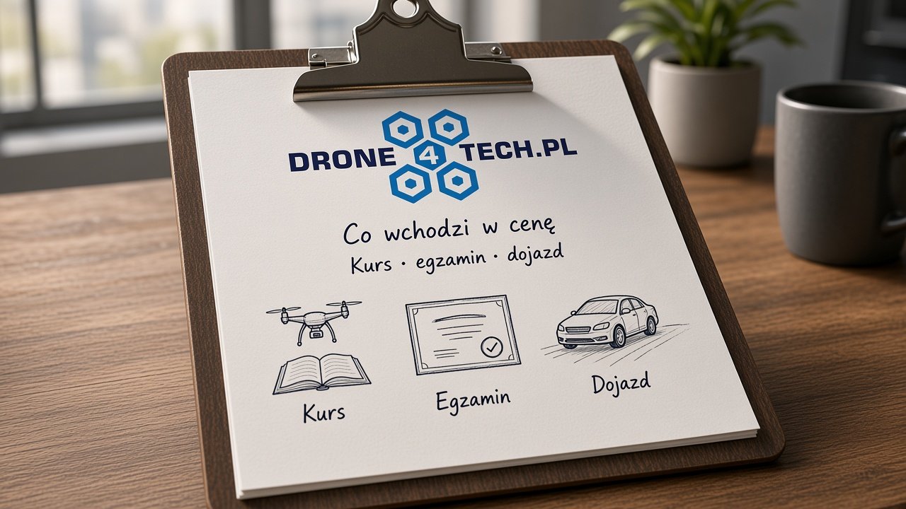Co wchodzi w cenę – kurs, egzamin, dojazd