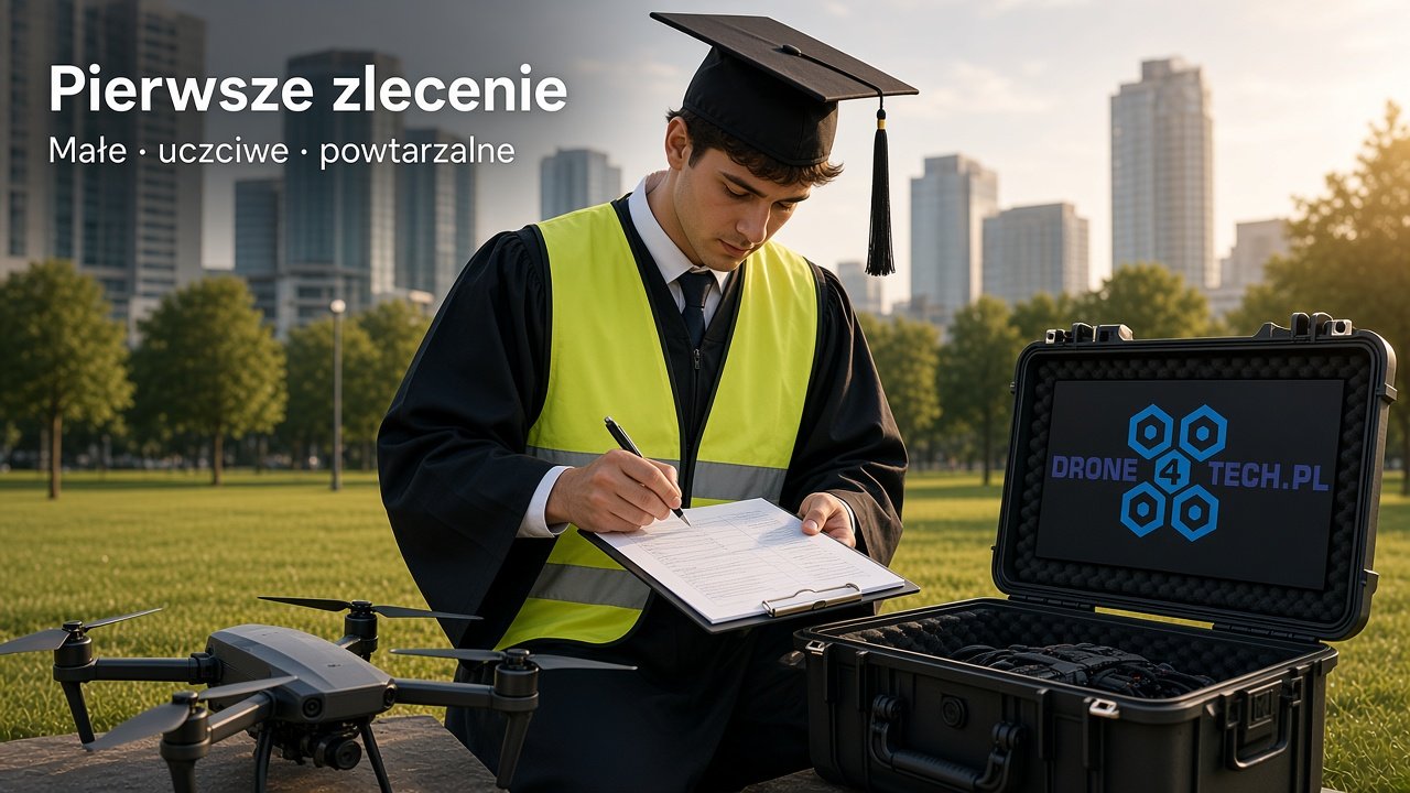 Pierwsze zlecenie – małe, uczciwe, powtarzalne