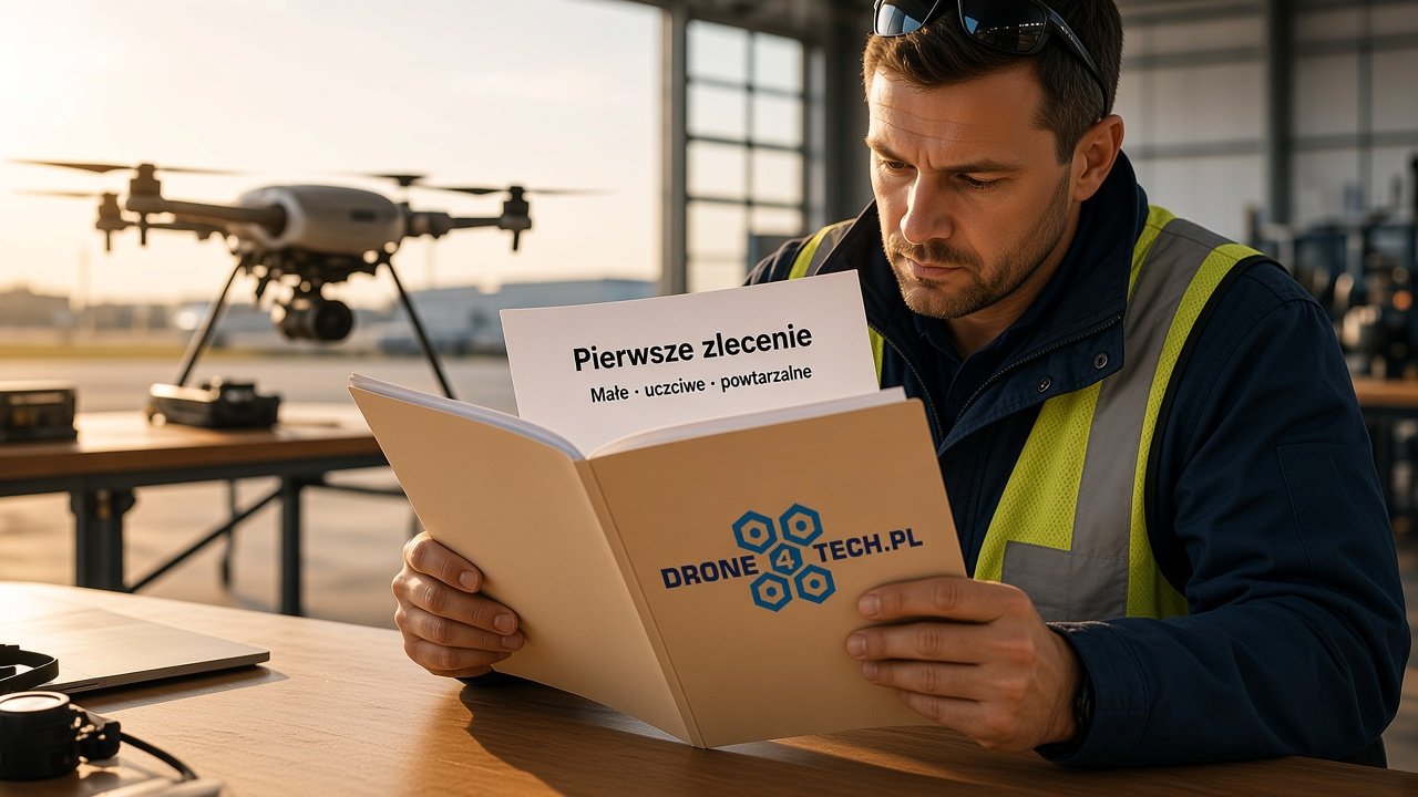 Pierwsze zlecenie – małe, uczciwe, powtarzalne