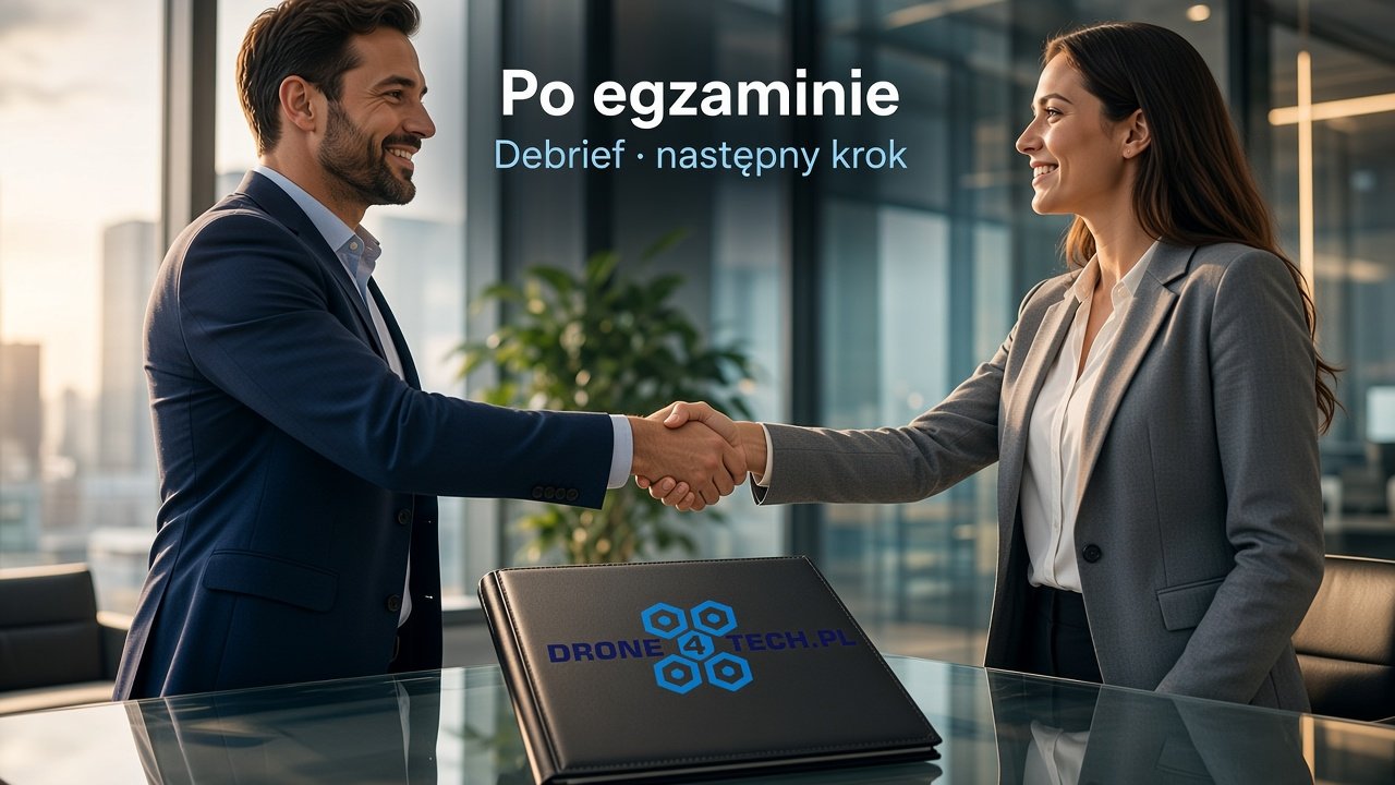 Po egzaminie – debrief i następny krok