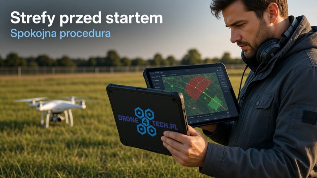 Strefy przed startem – spokojna procedura