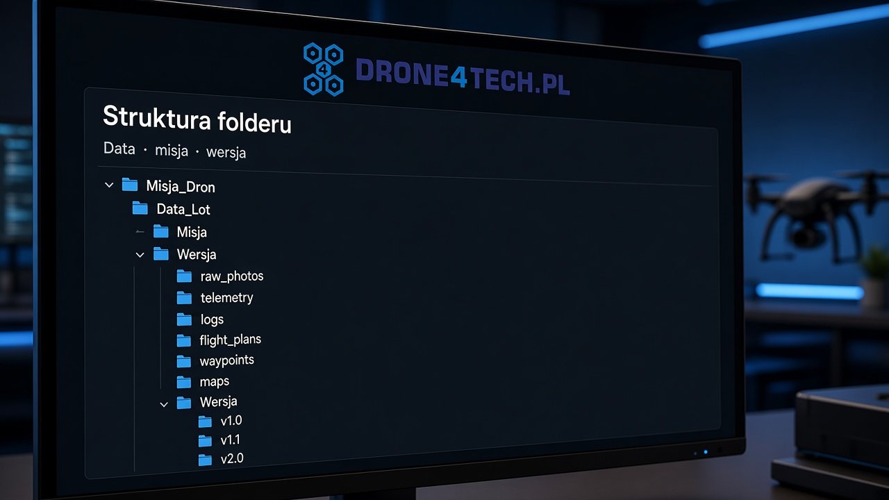 Struktura folderu – data, misja, wersja