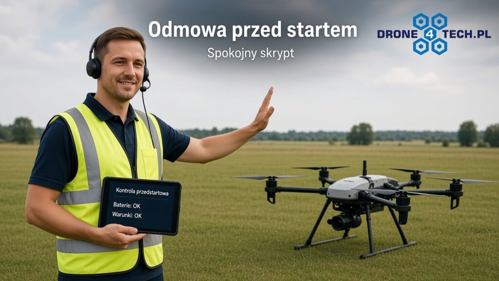 Odmowa przed startem – spokojny skrypt